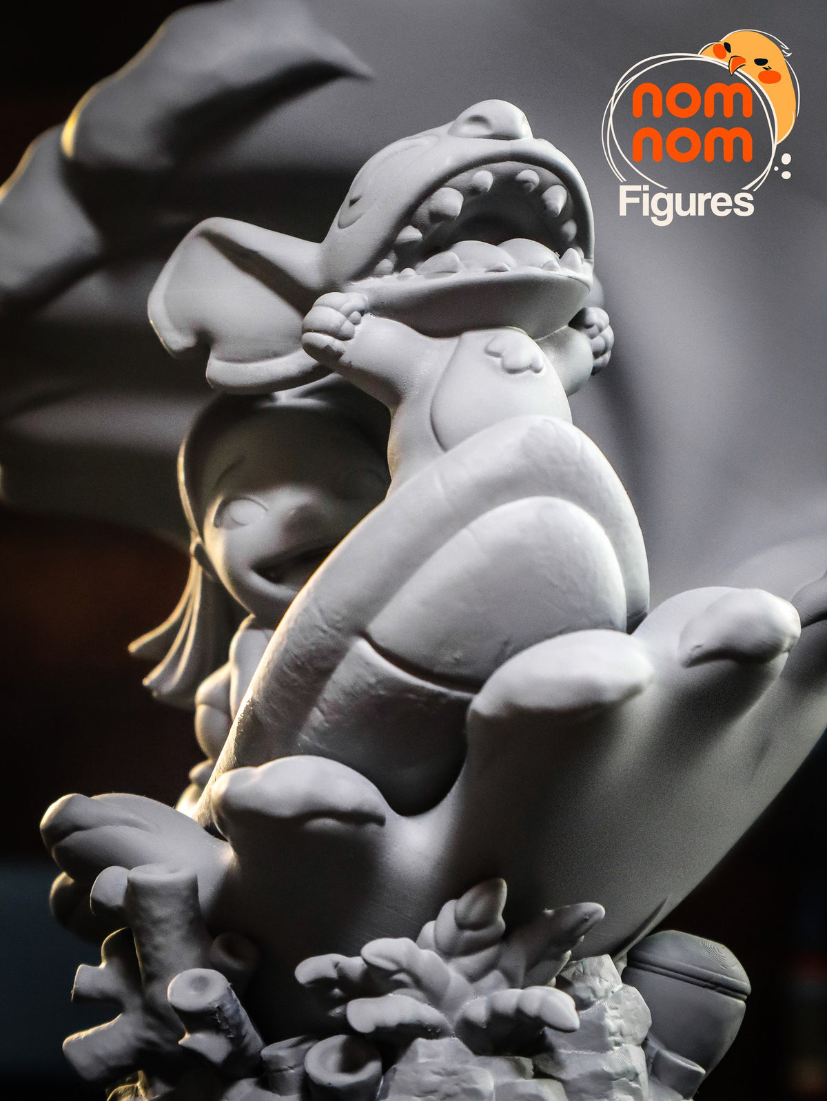 Chibi Lilo & Stitch resin figure
