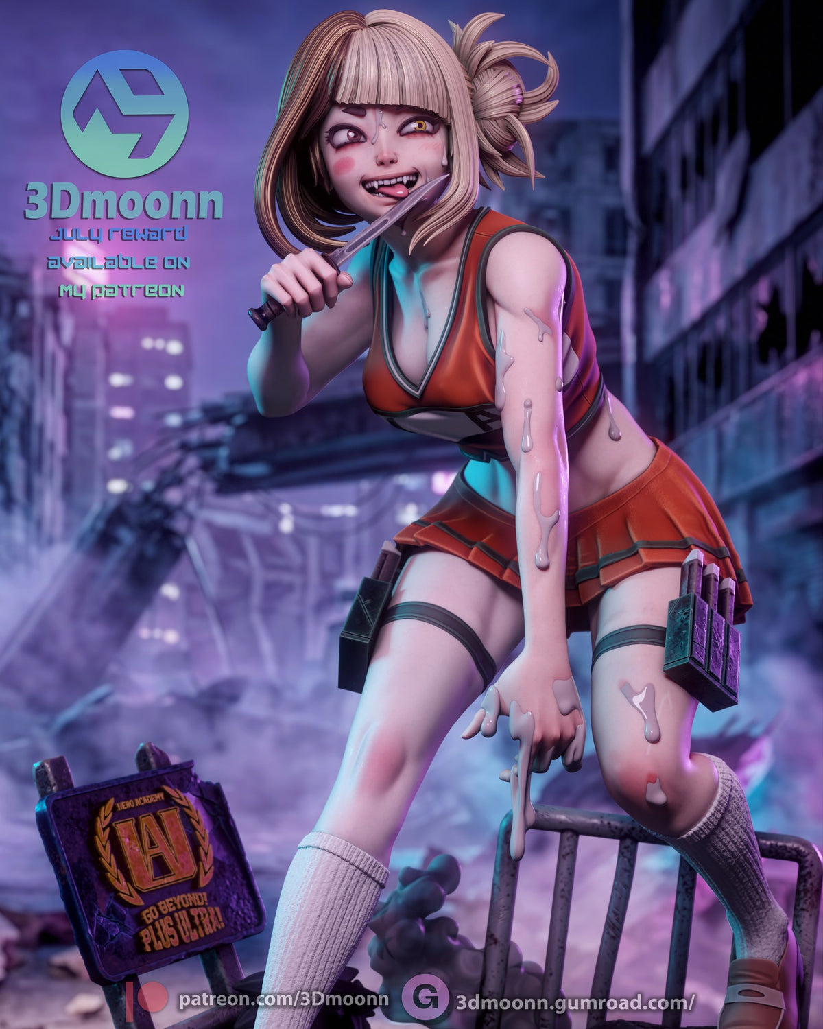 Himiko Toga resin figure