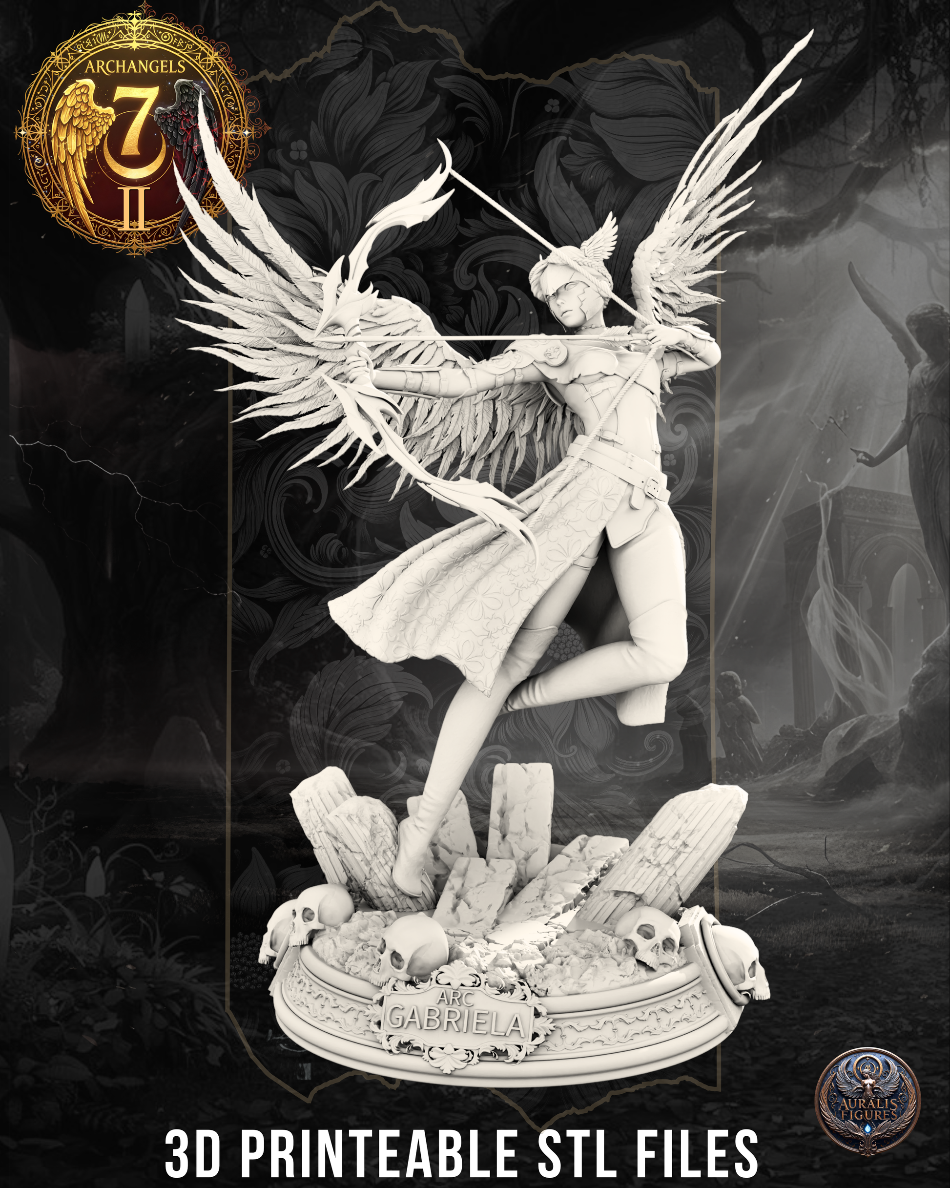 Gabriela resin figure