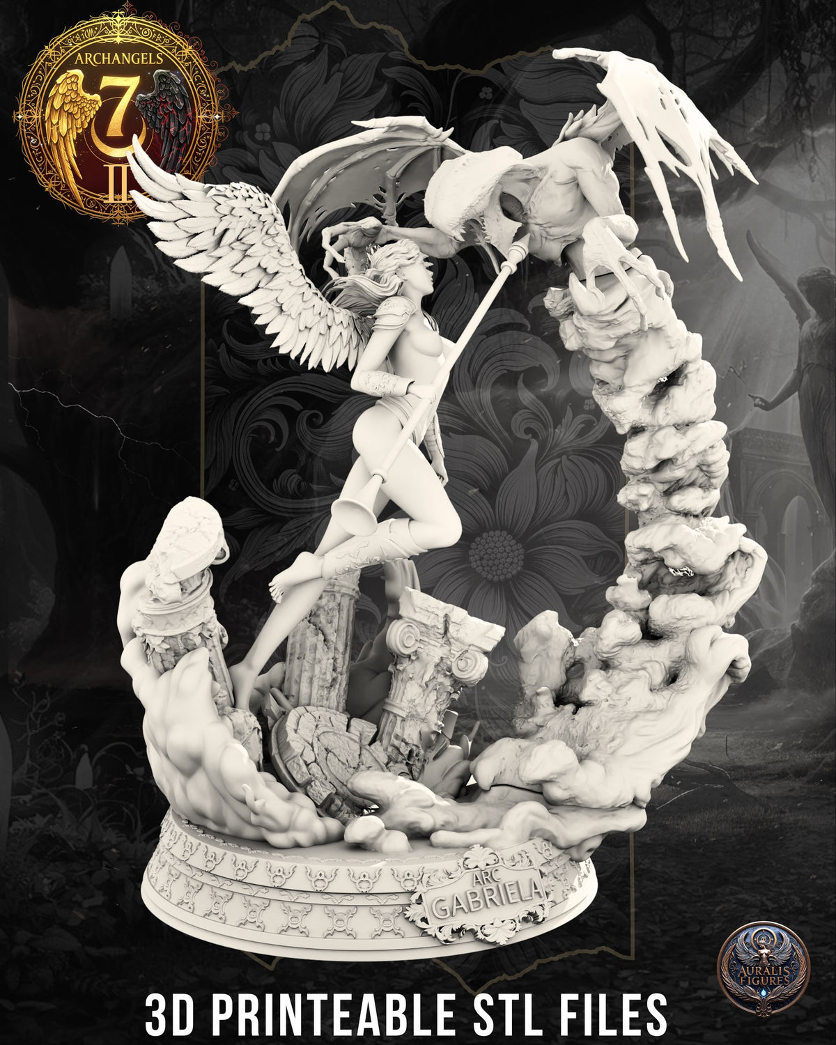 Gabriela resin figure