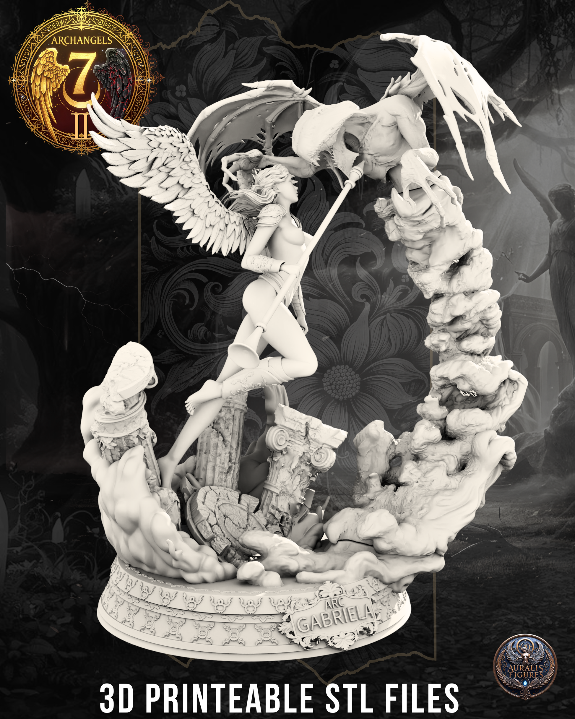 Gabriela resin figure