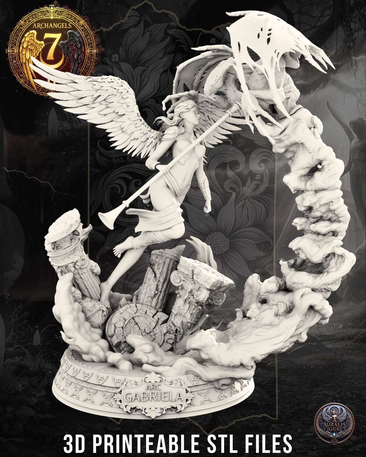 Gabriela resin figure