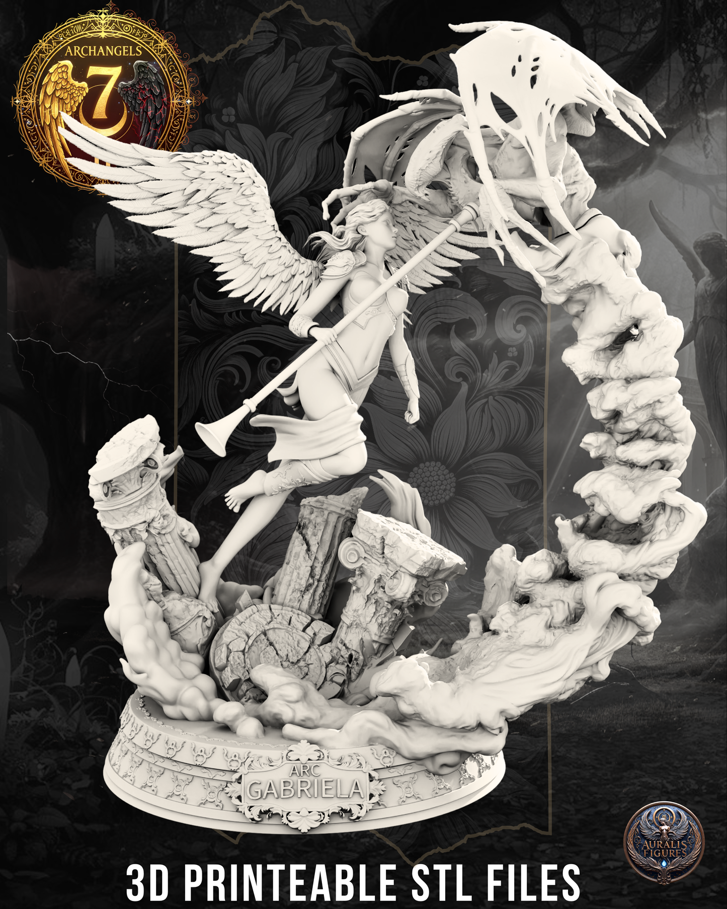 Gabriela resin figure