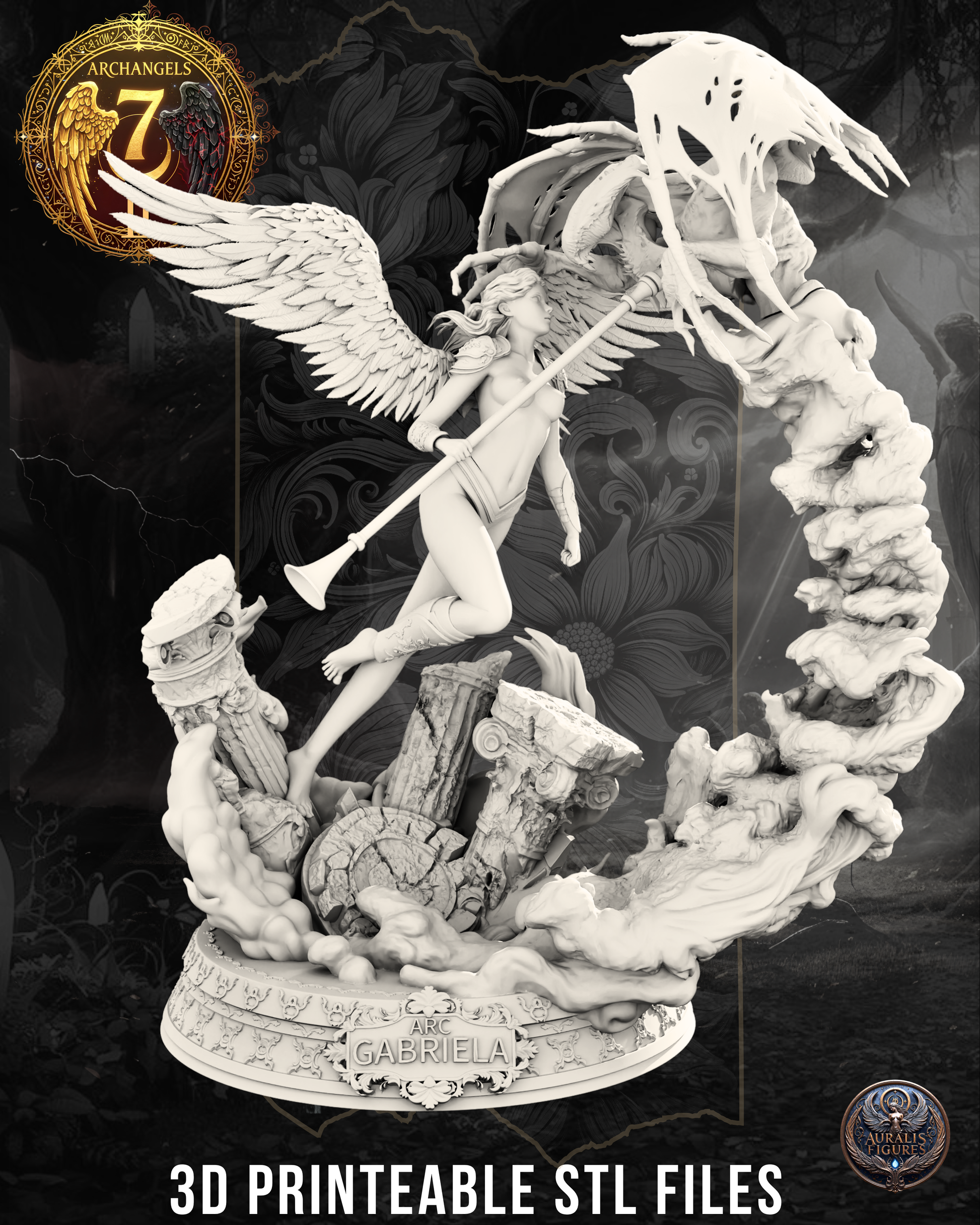Gabriela resin figure