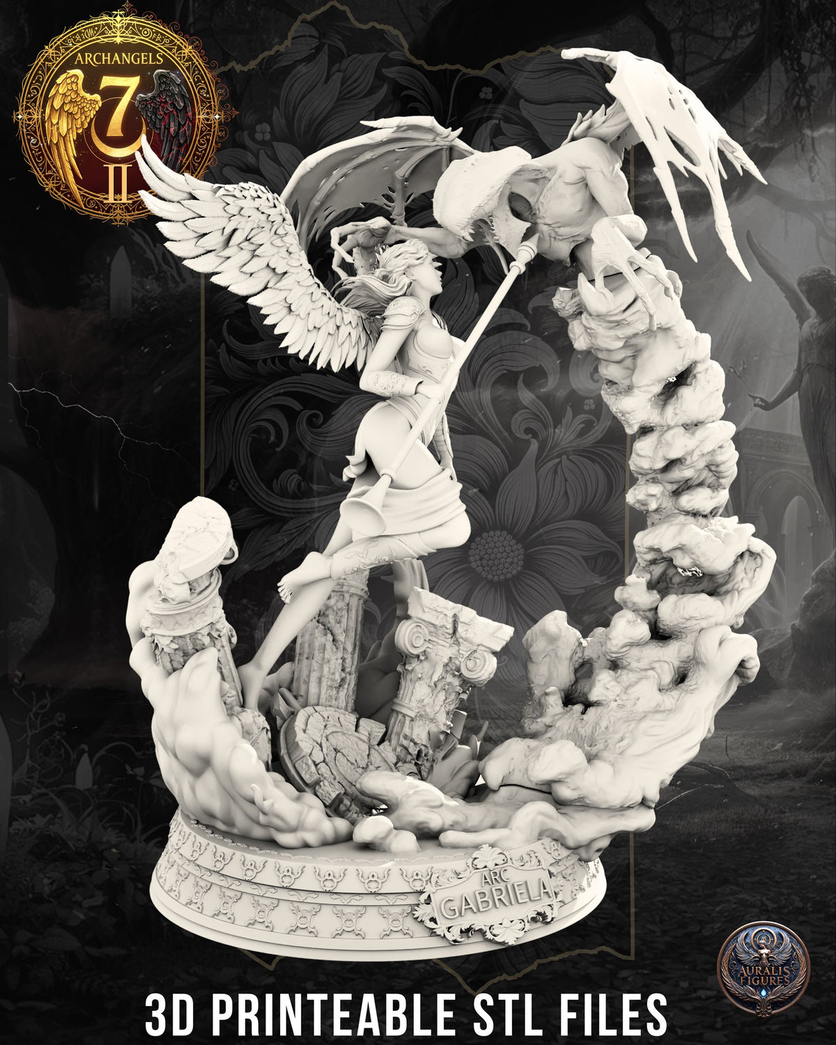 Gabriela resin figure