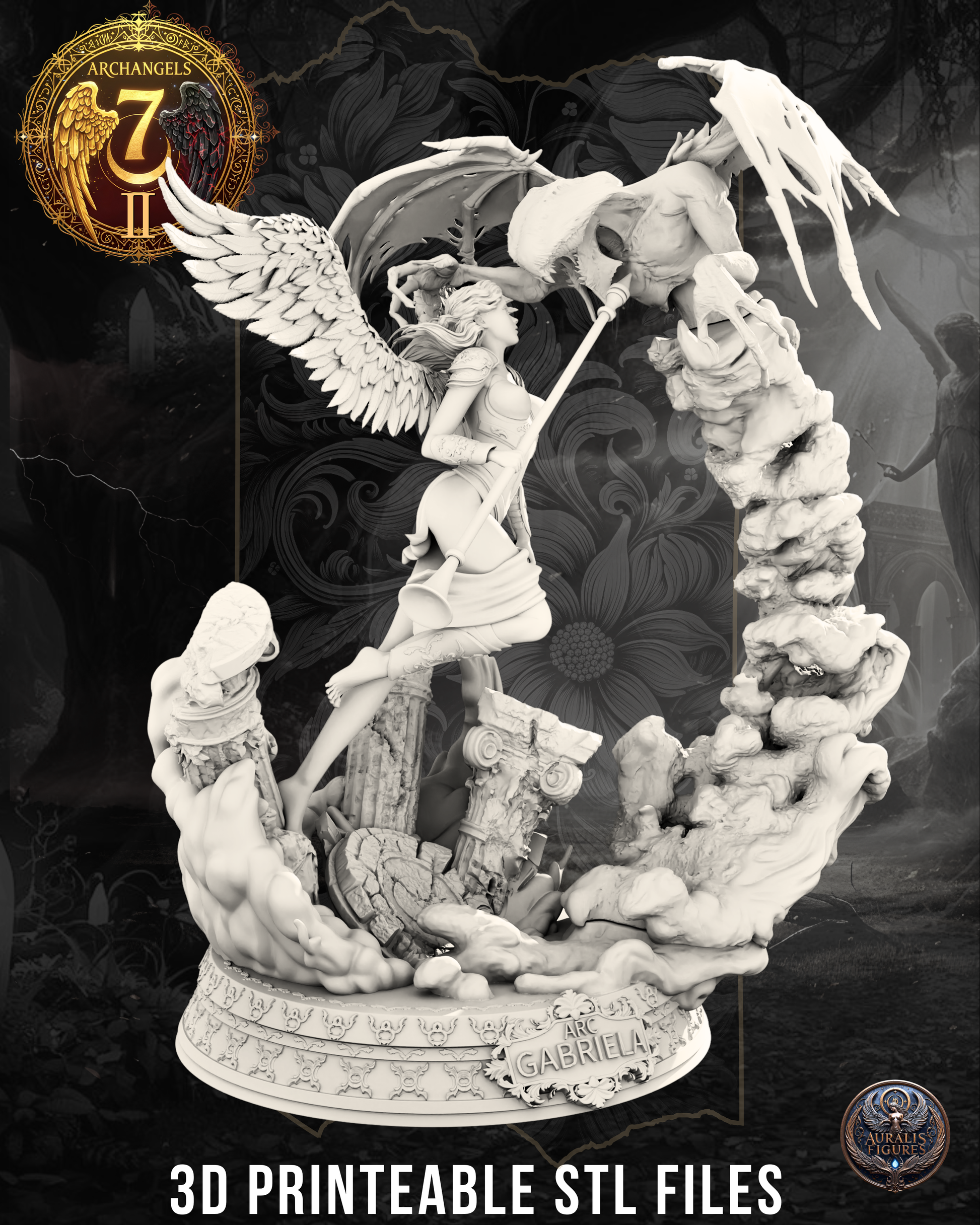 Gabriela resin figure