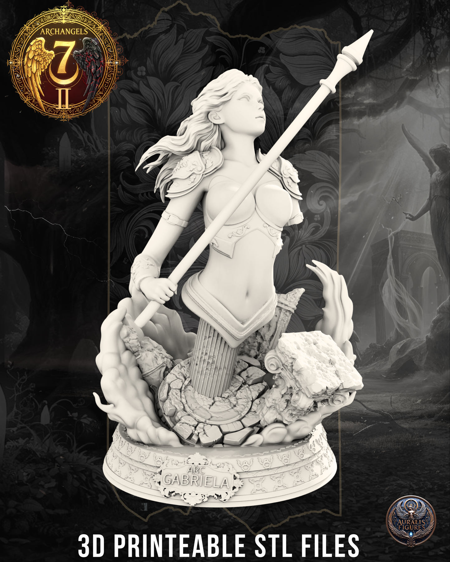 Gabriela resin figure