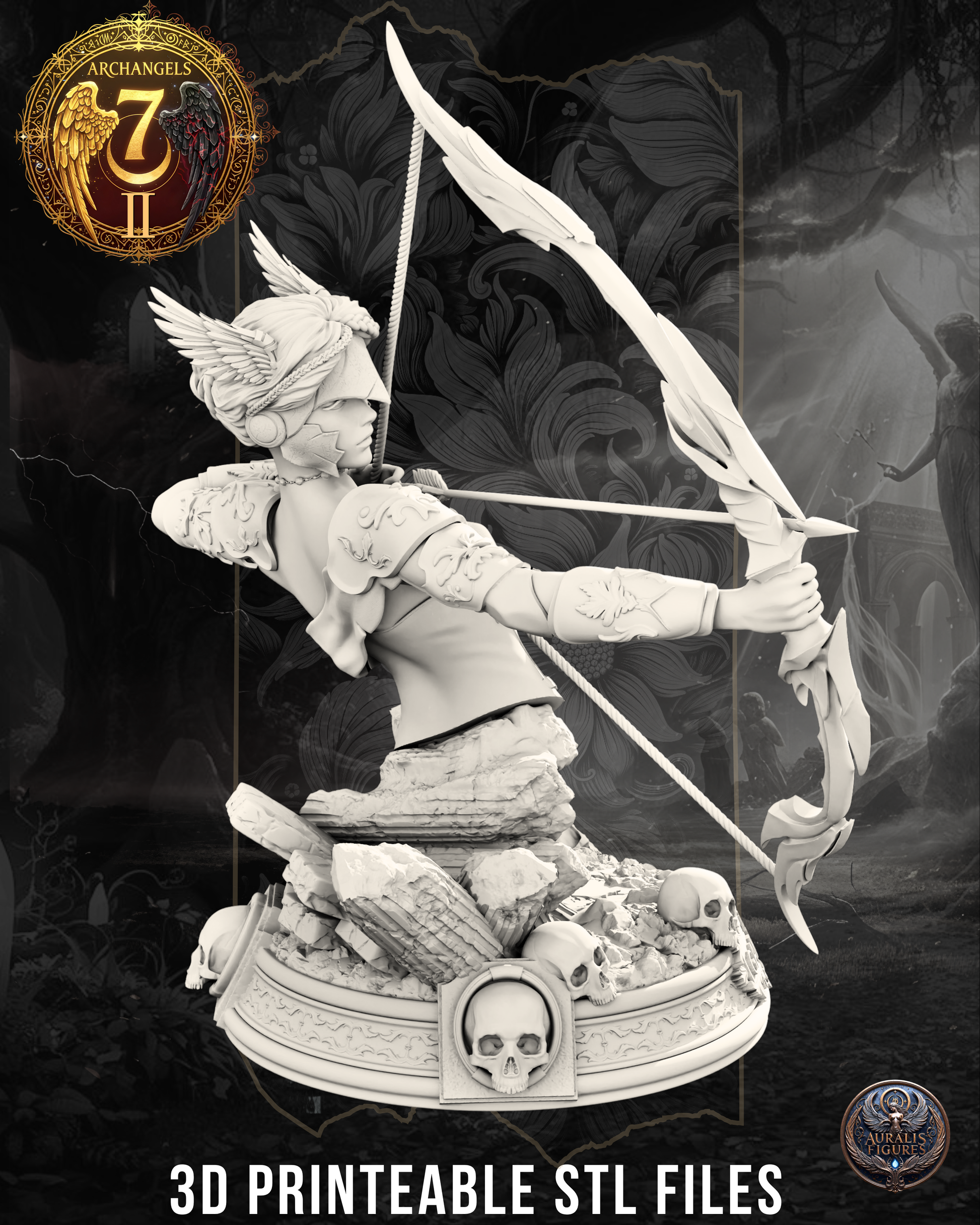Gabriela resin figure
