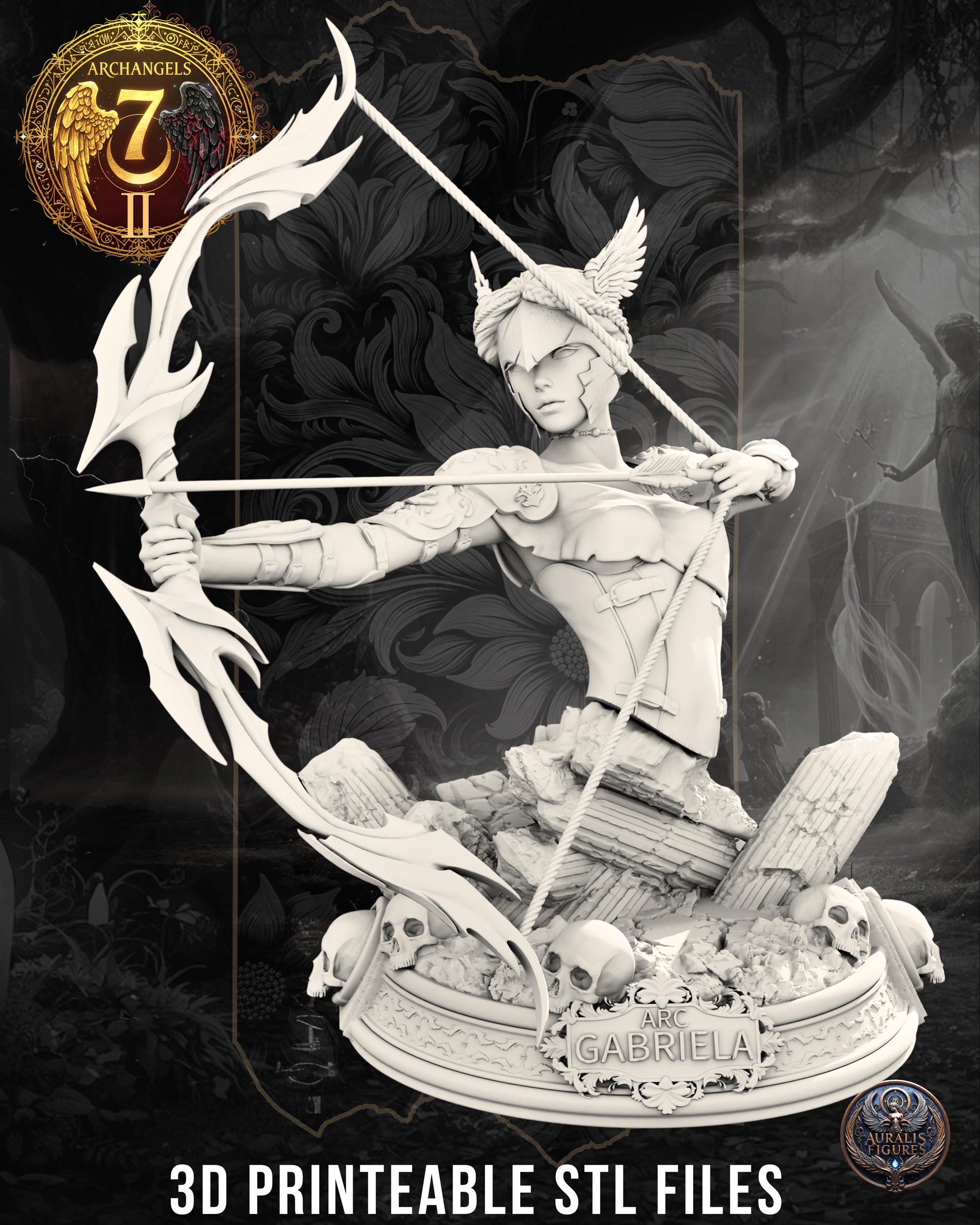 Gabriela resin figure