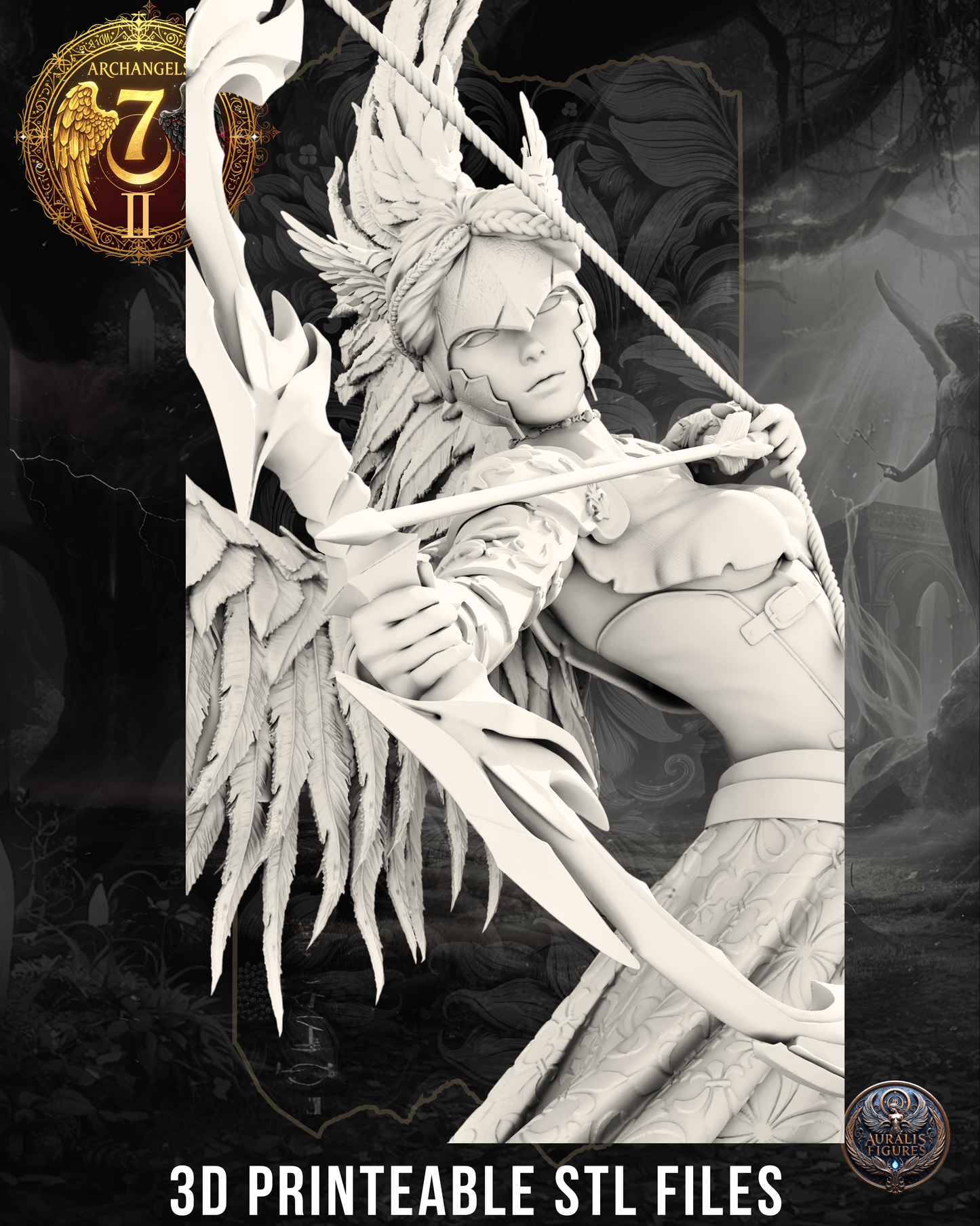 Gabriela resin figure