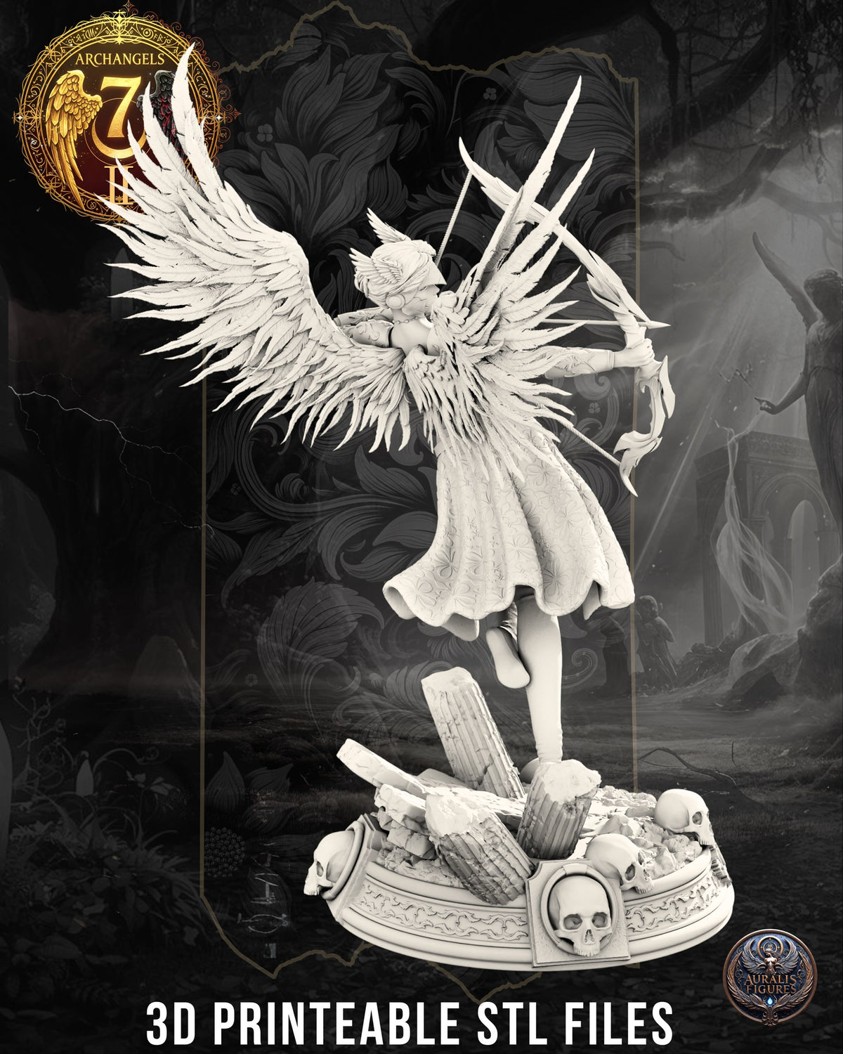 Gabriela resin figure