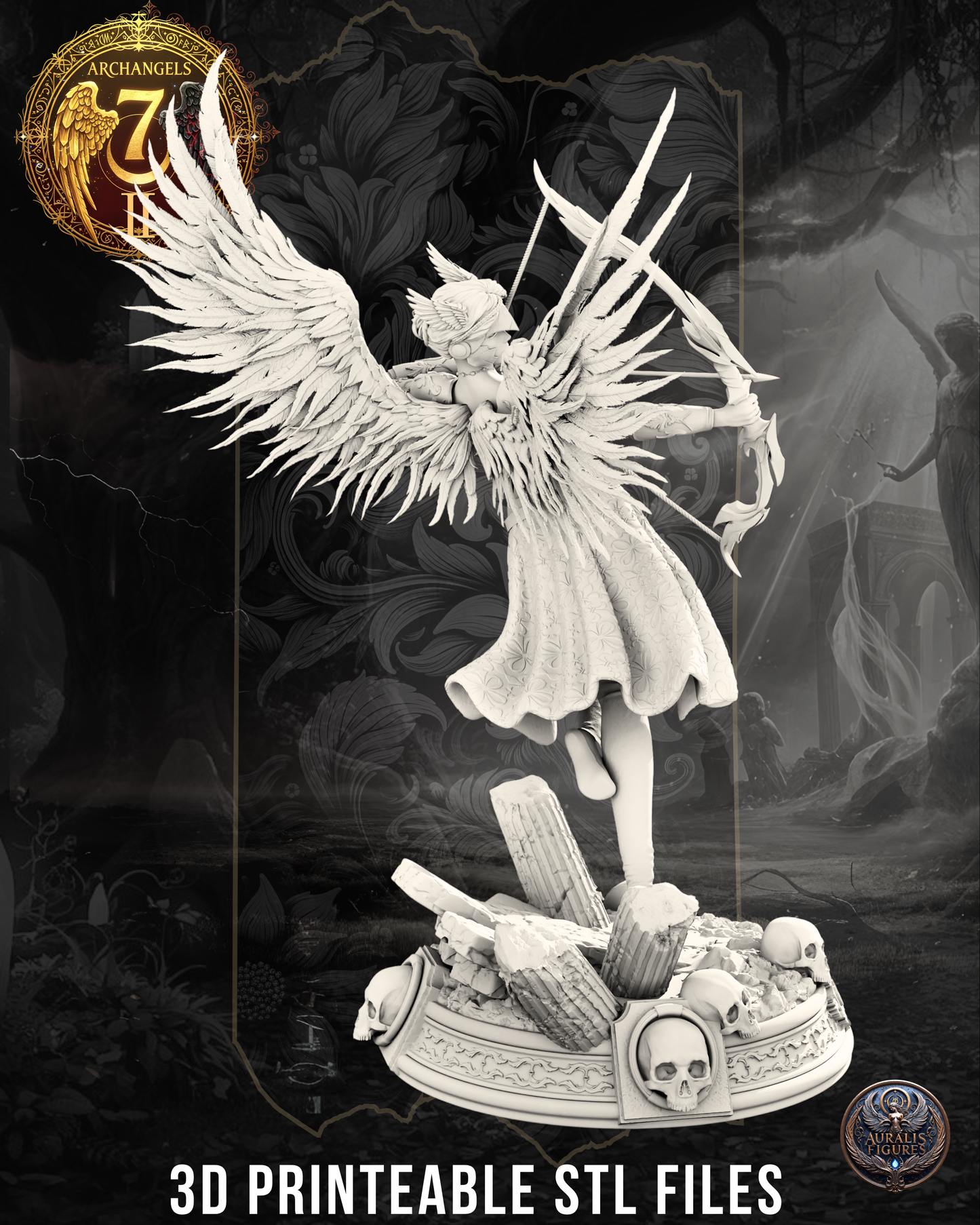 Gabriela resin figure
