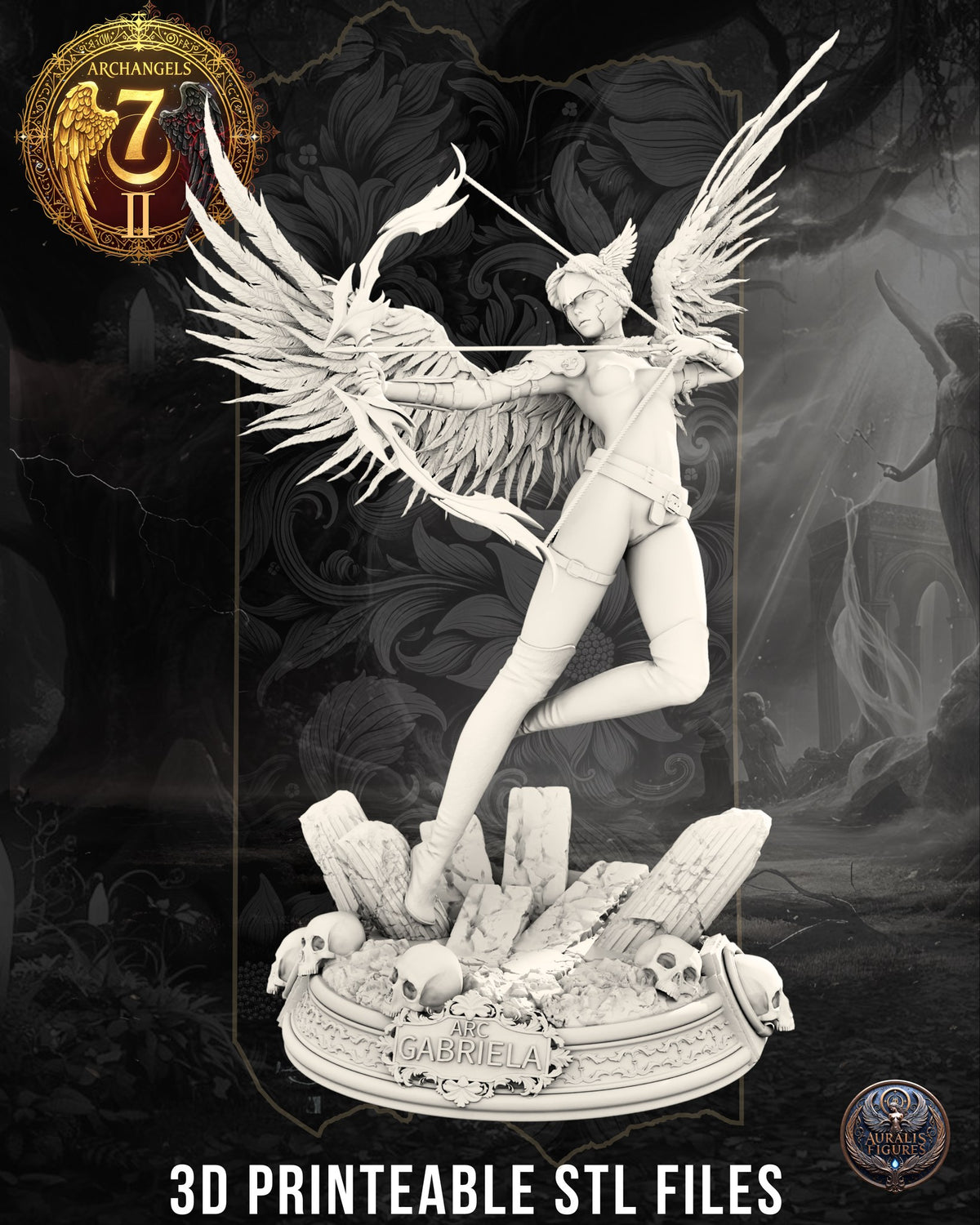 Gabriela resin figure