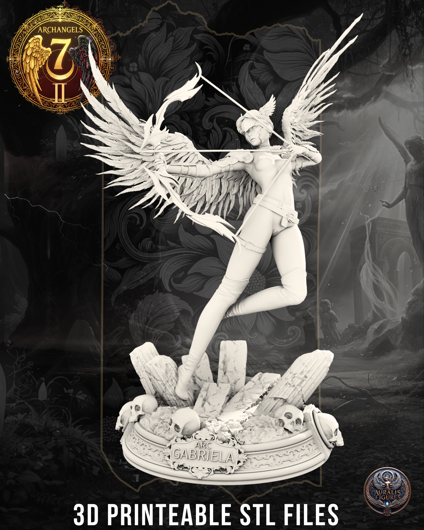 Gabriela resin figure