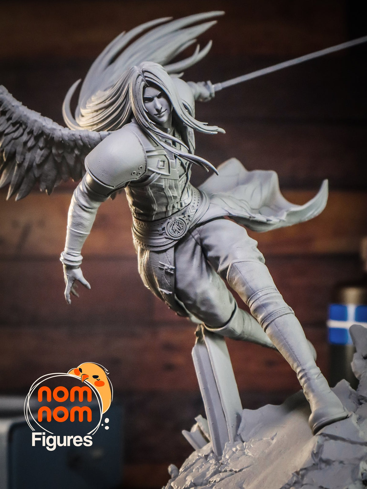 Sephiroth resin figure