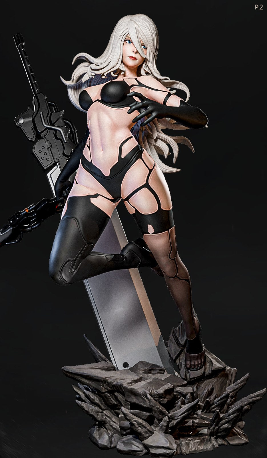 A2 resin figure