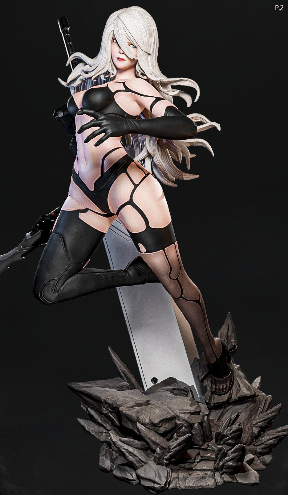 A2 resin figure