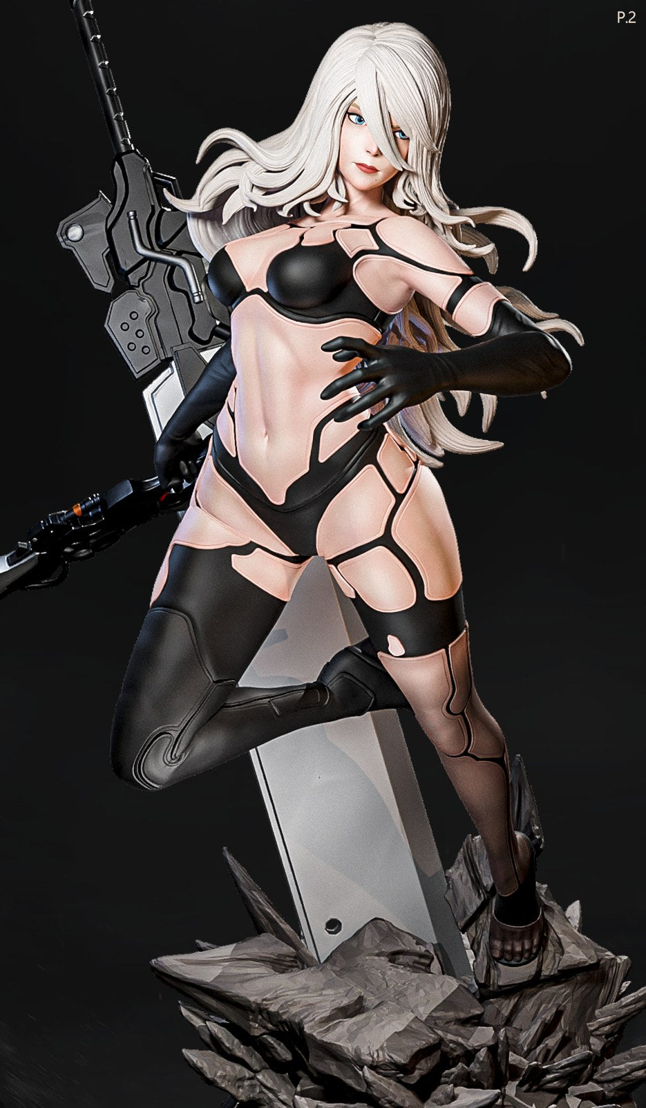 A2 resin figure