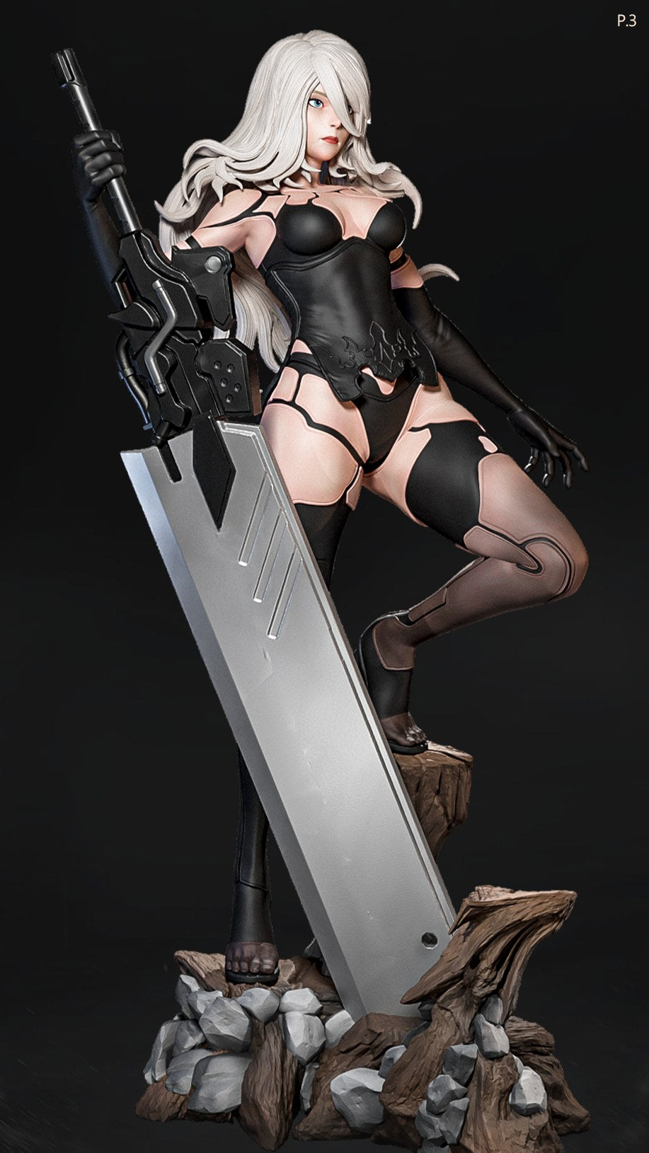 A2 resin figure