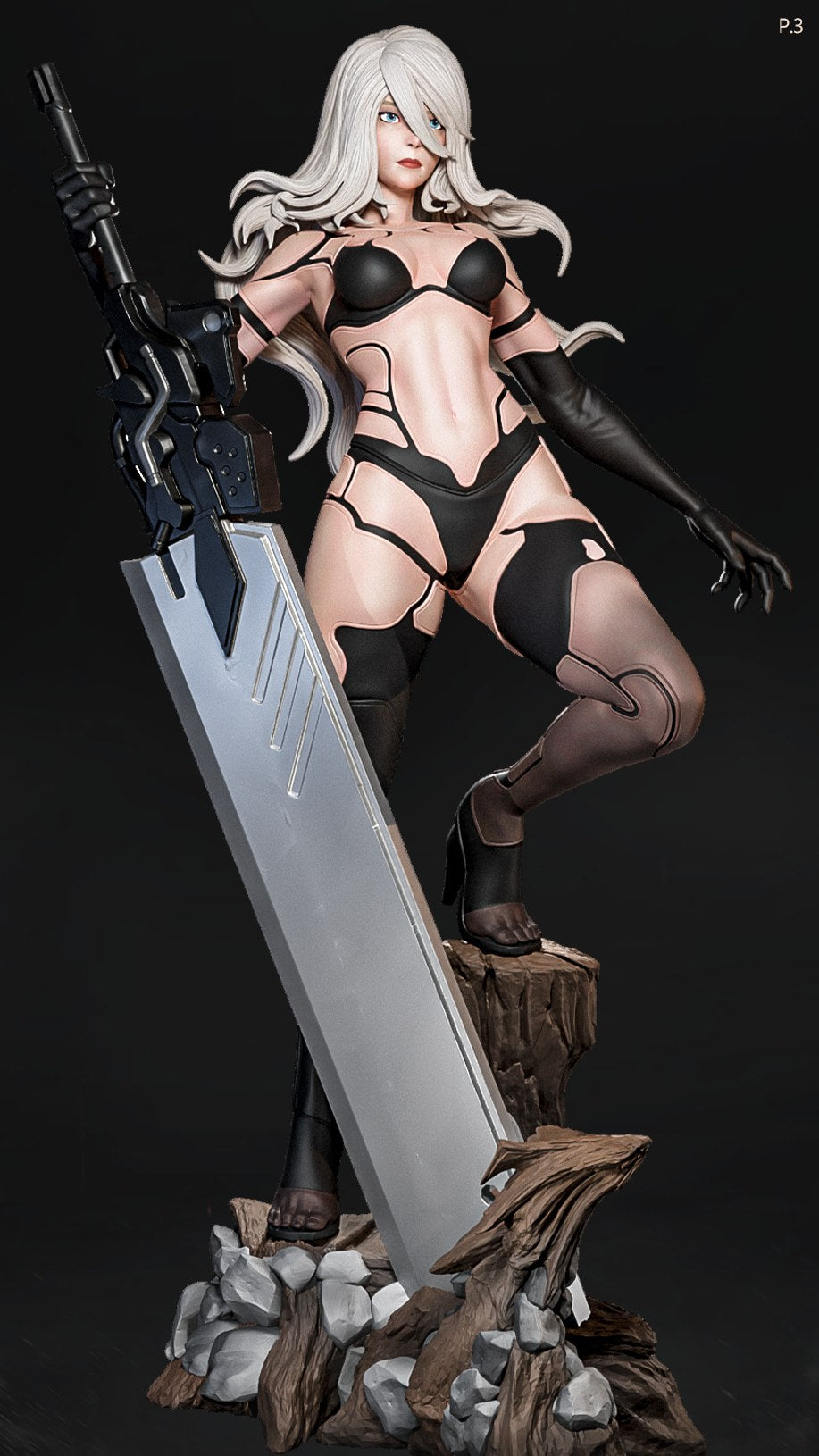 A2 resin figure