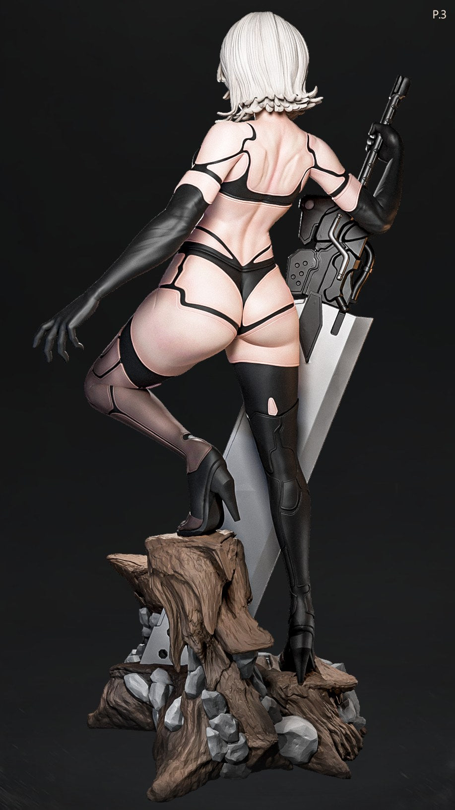A2 resin figure