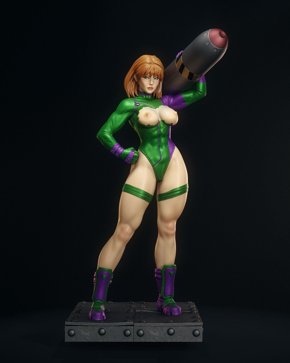 Caitlin Fairchild resin figure