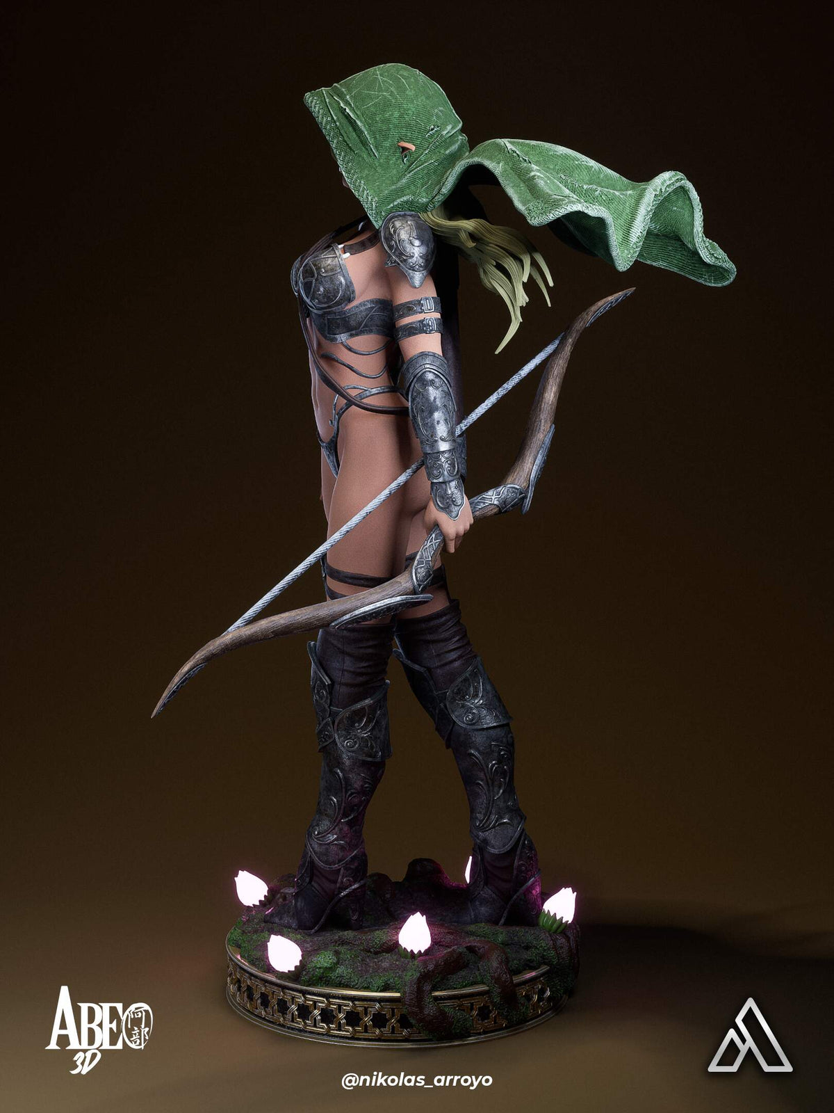 Elaria Shadowleaf resin figure