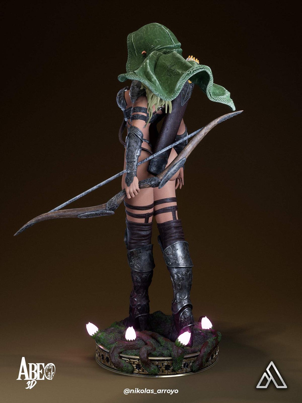 Elaria Shadowleaf resin figure