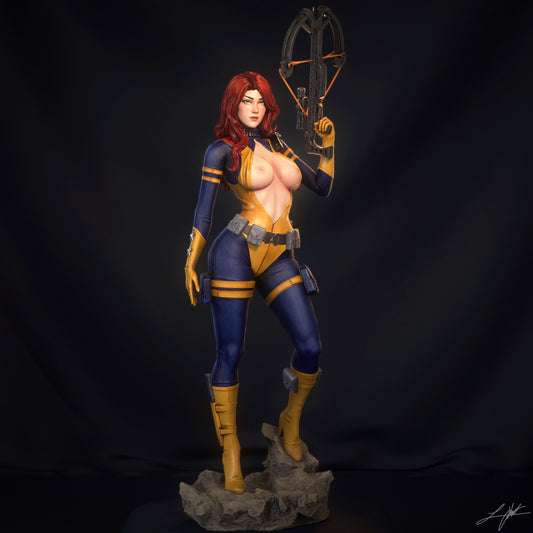 Scarlette resin figure