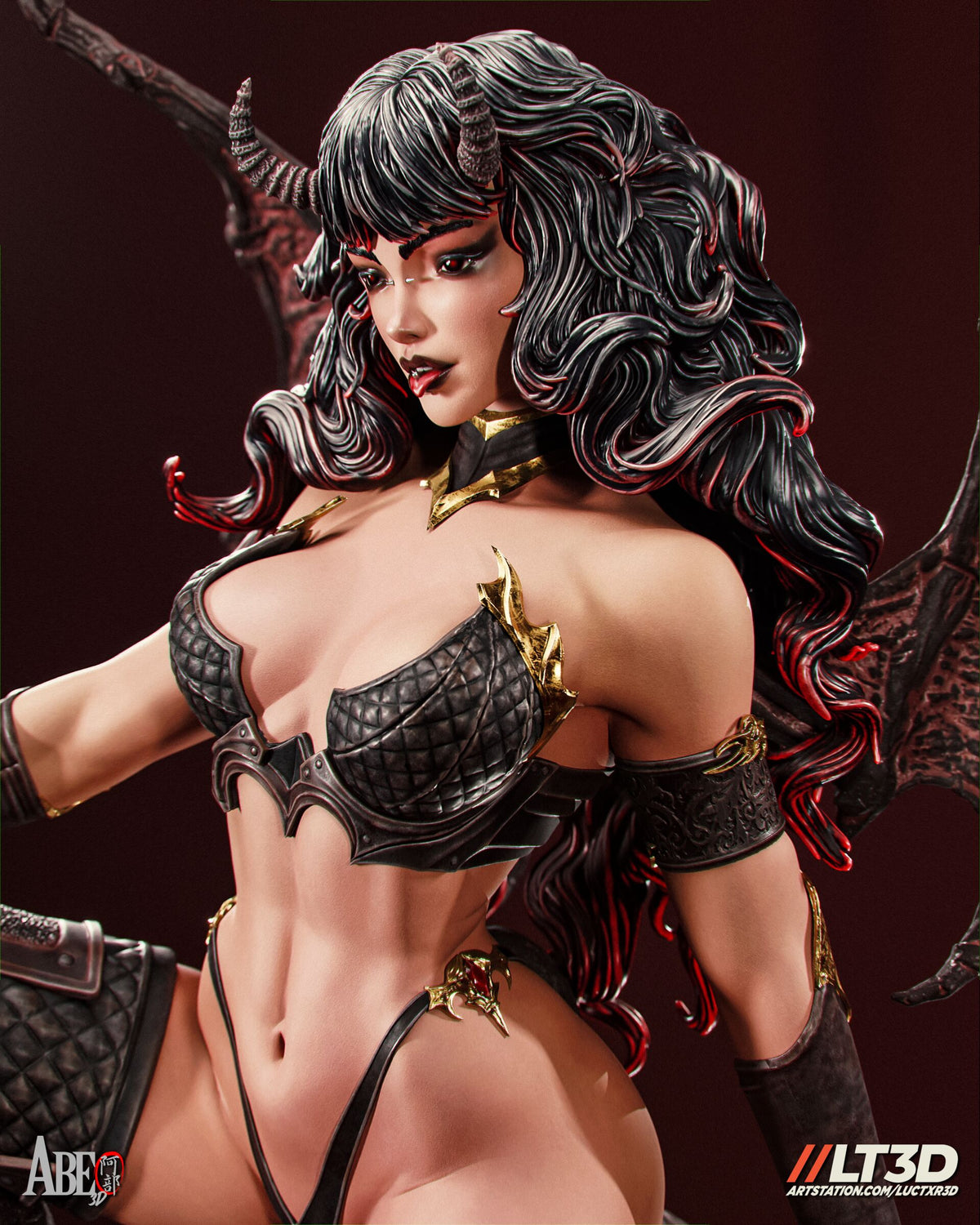 Xyrath Succubus resin figure