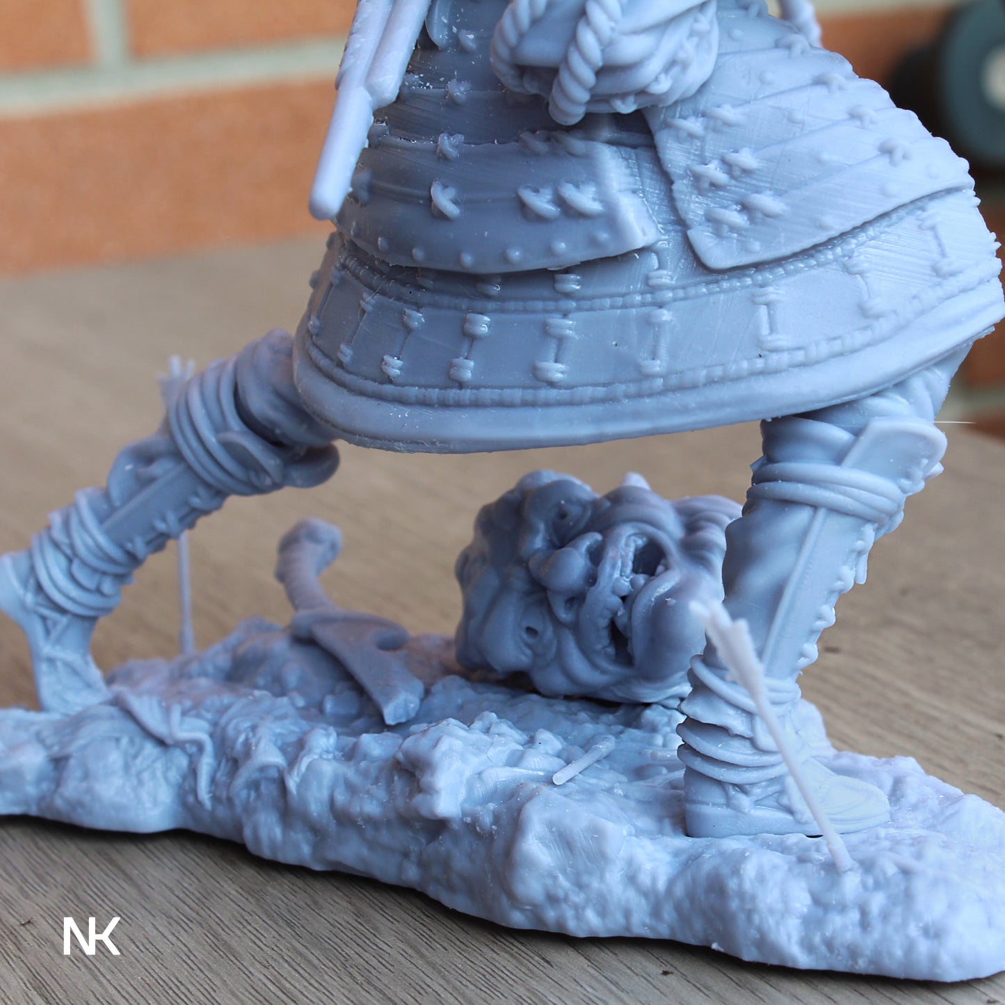 Akiko, the Bounty Hunter | 32mm–185mm | 3D Printed Figure | Art Piece | Nerikson | Nerdy Creations