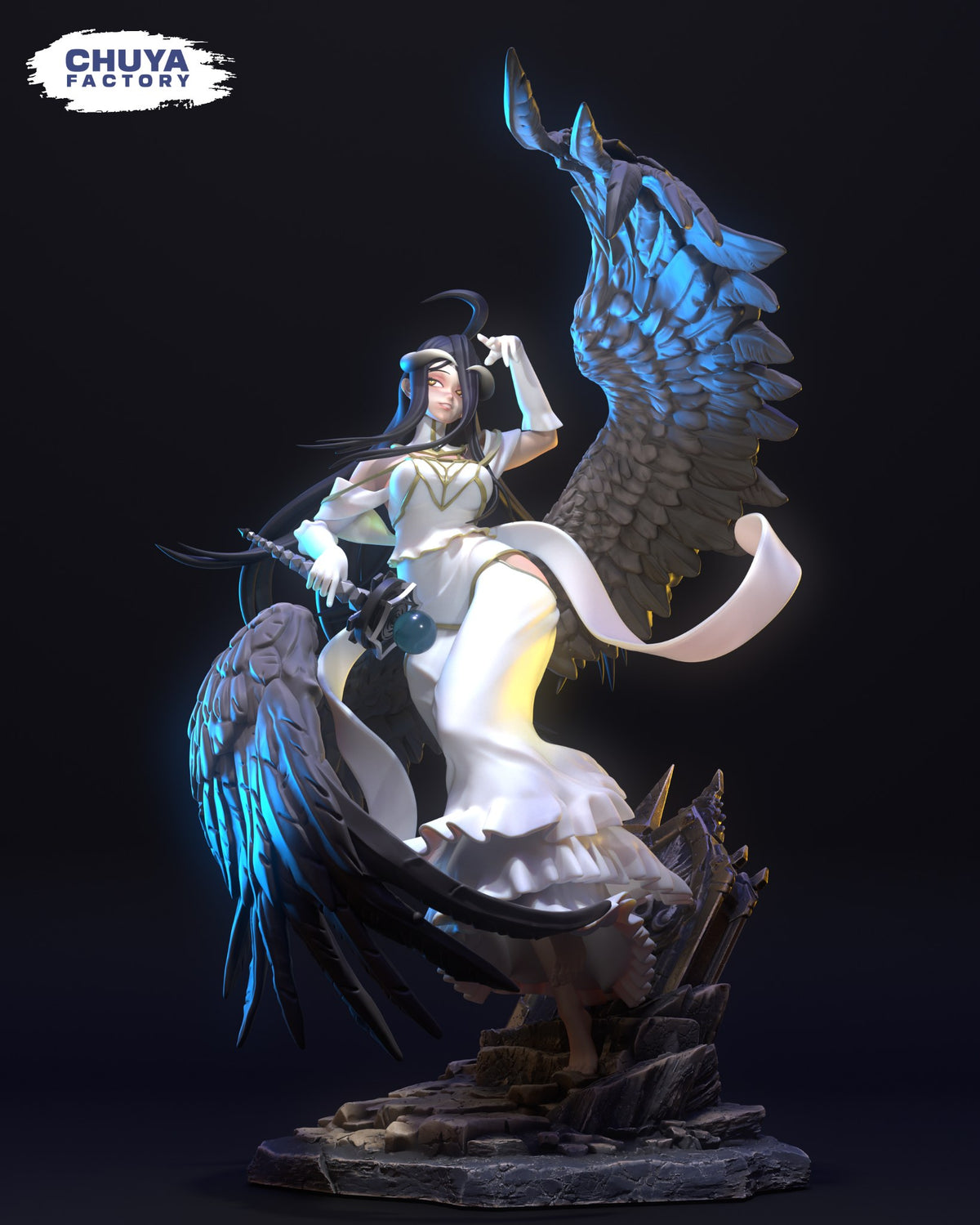 Albedo resin figure