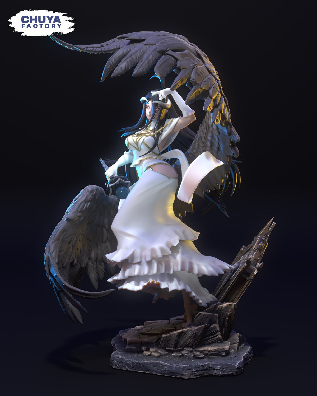 Albedo resin figure
