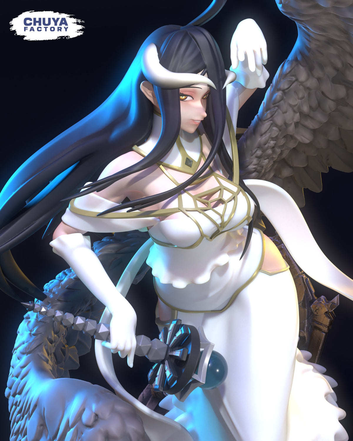 Albedo resin figure