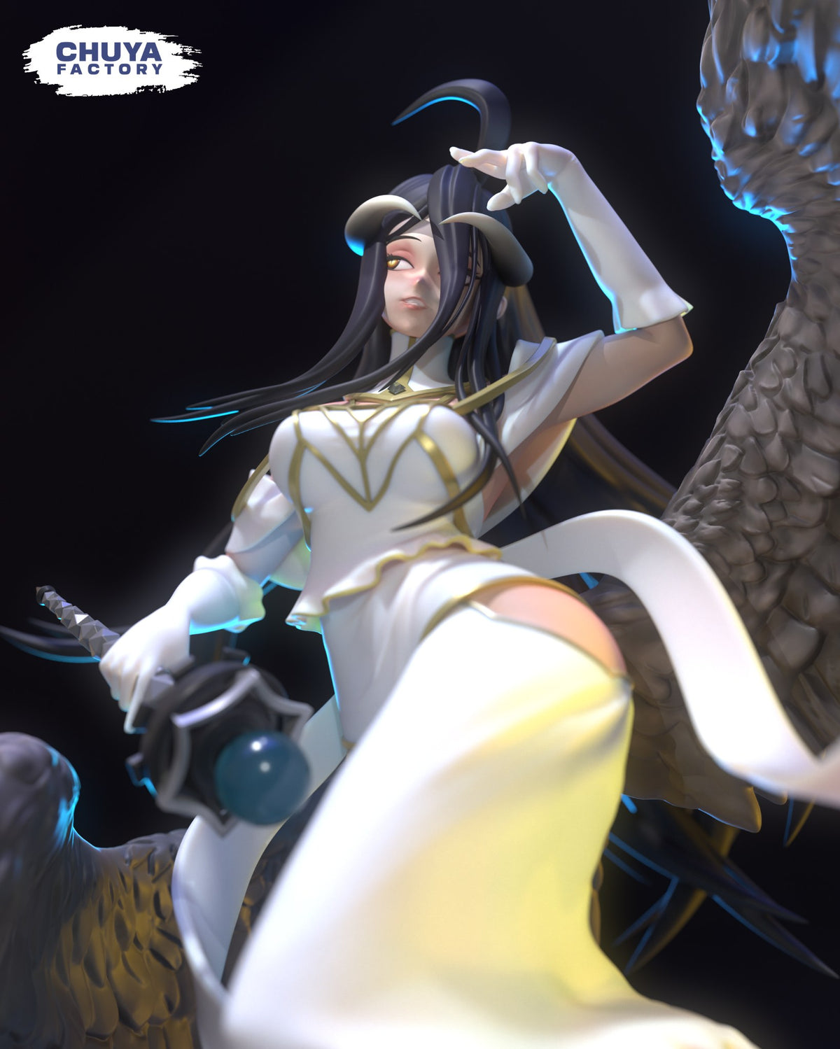 Albedo resin figure