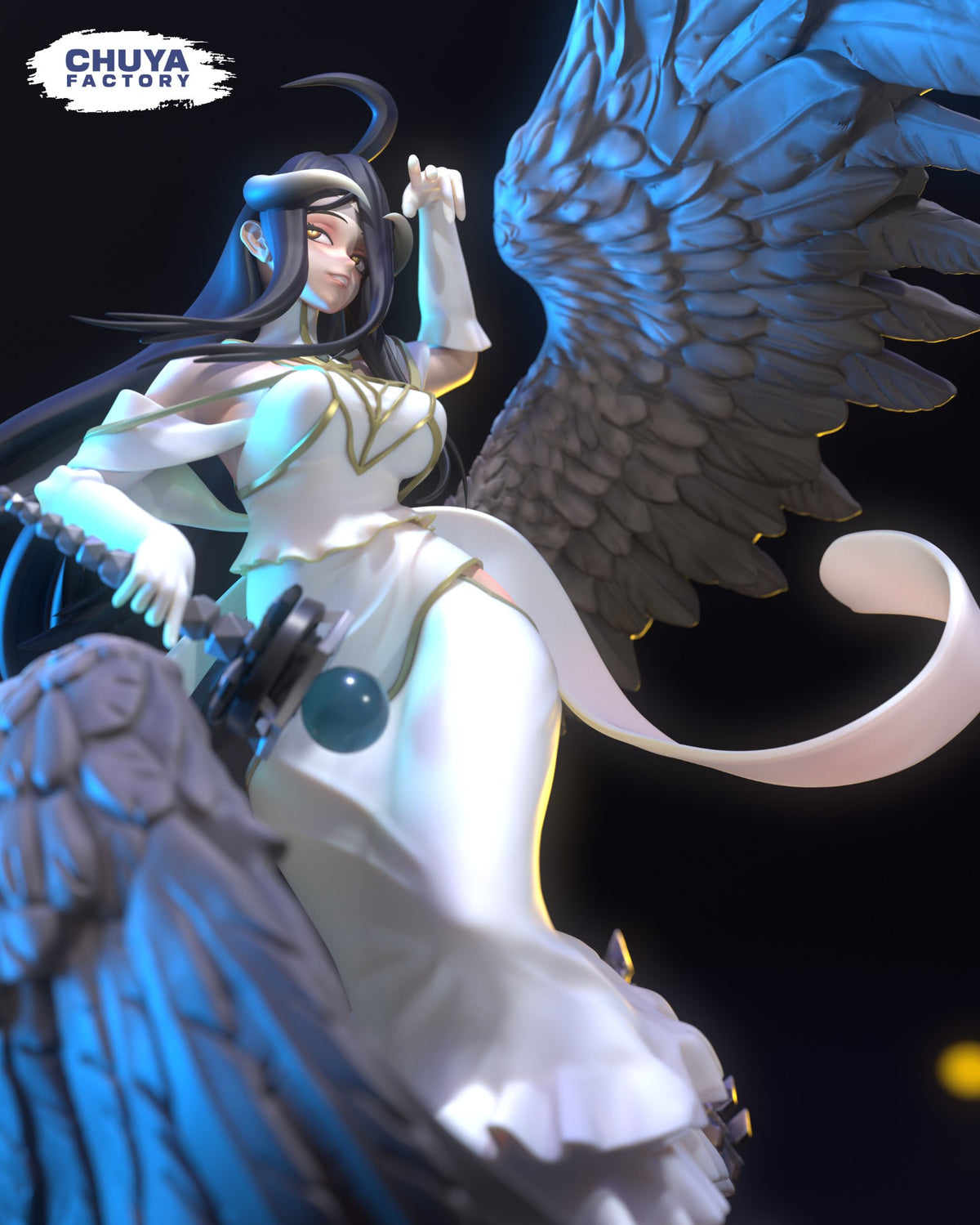 Albedo resin figure