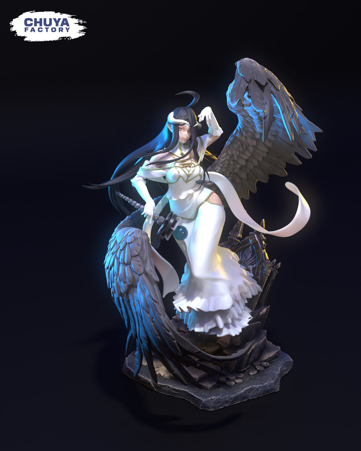 Albedo resin figure