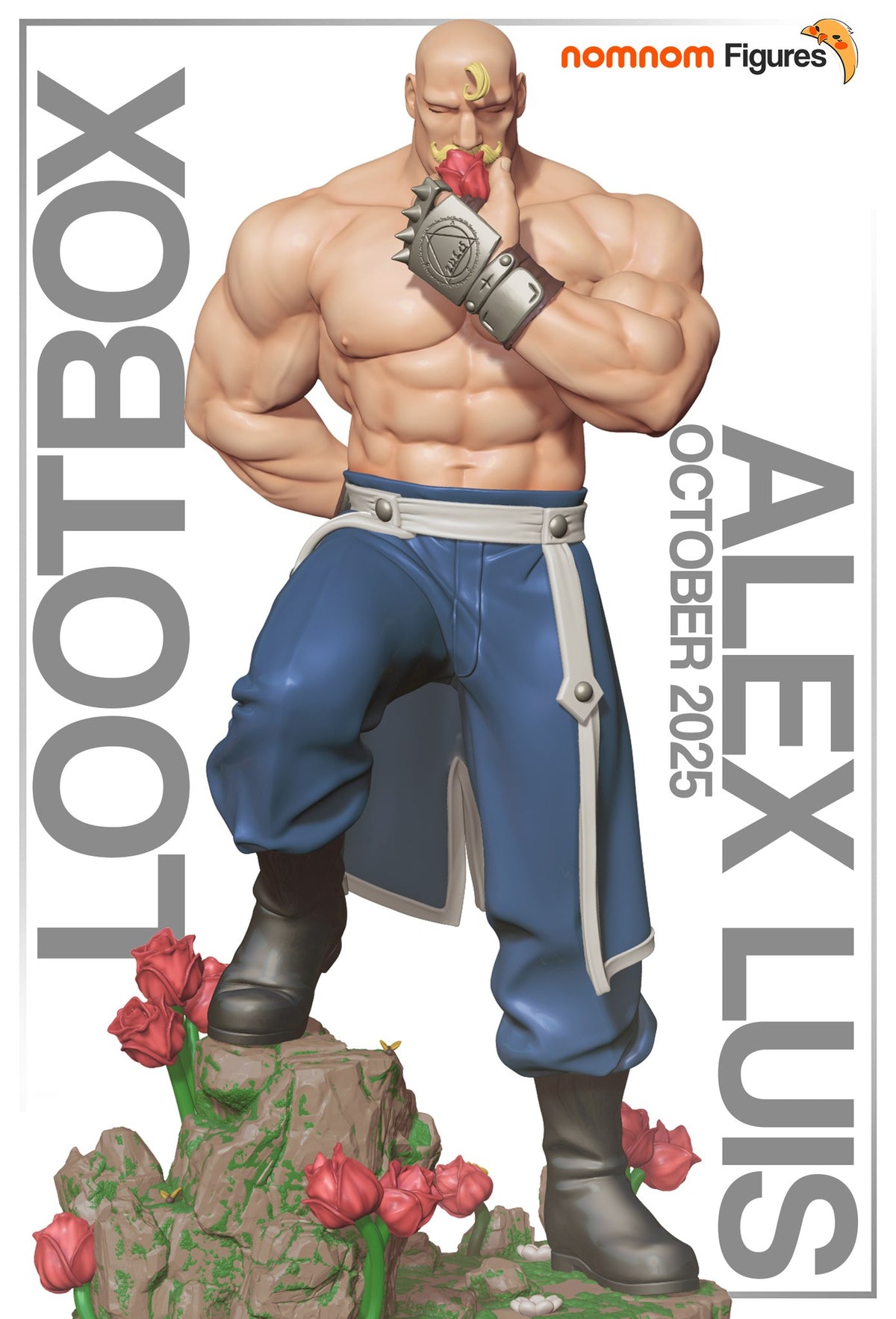 Alex Louis Armstrong resin figure