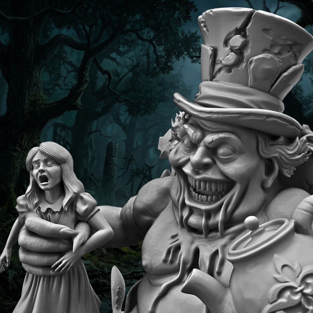 Alice's Nightmare resin figure