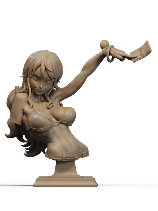 Aloy resin figure