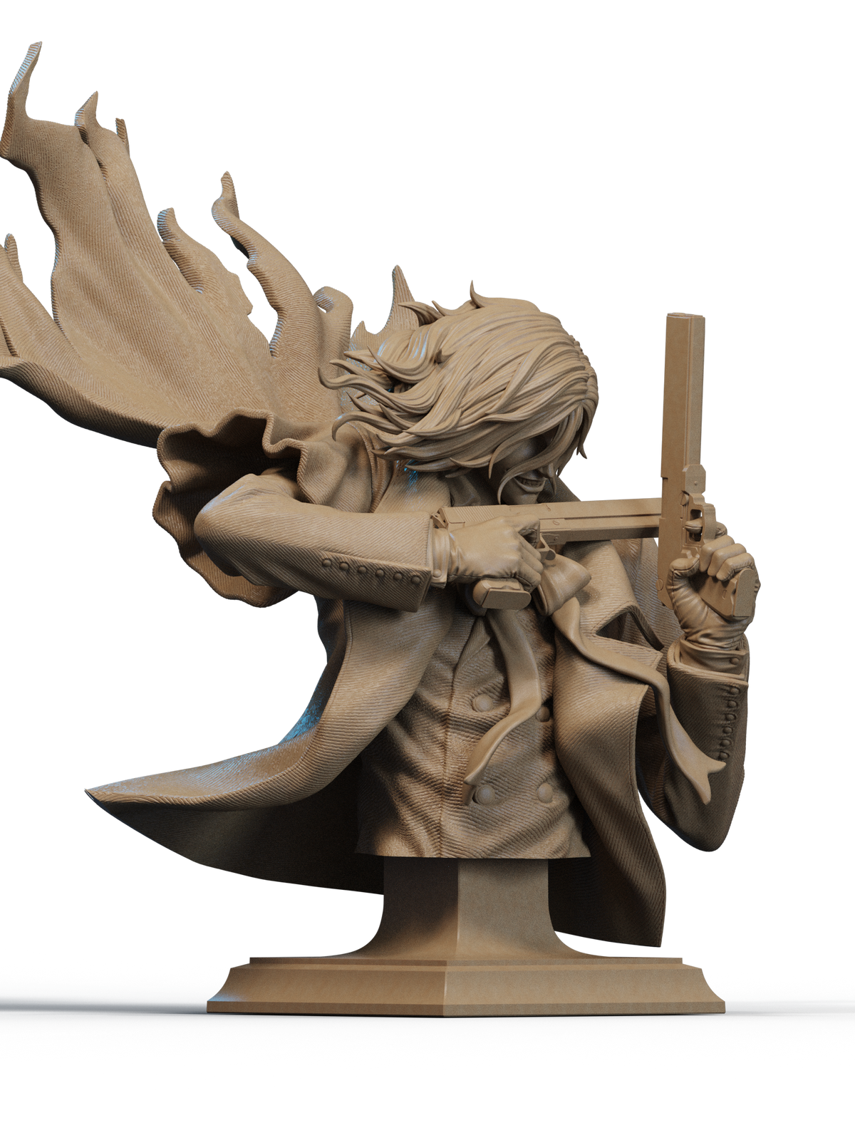 Aloy resin figure