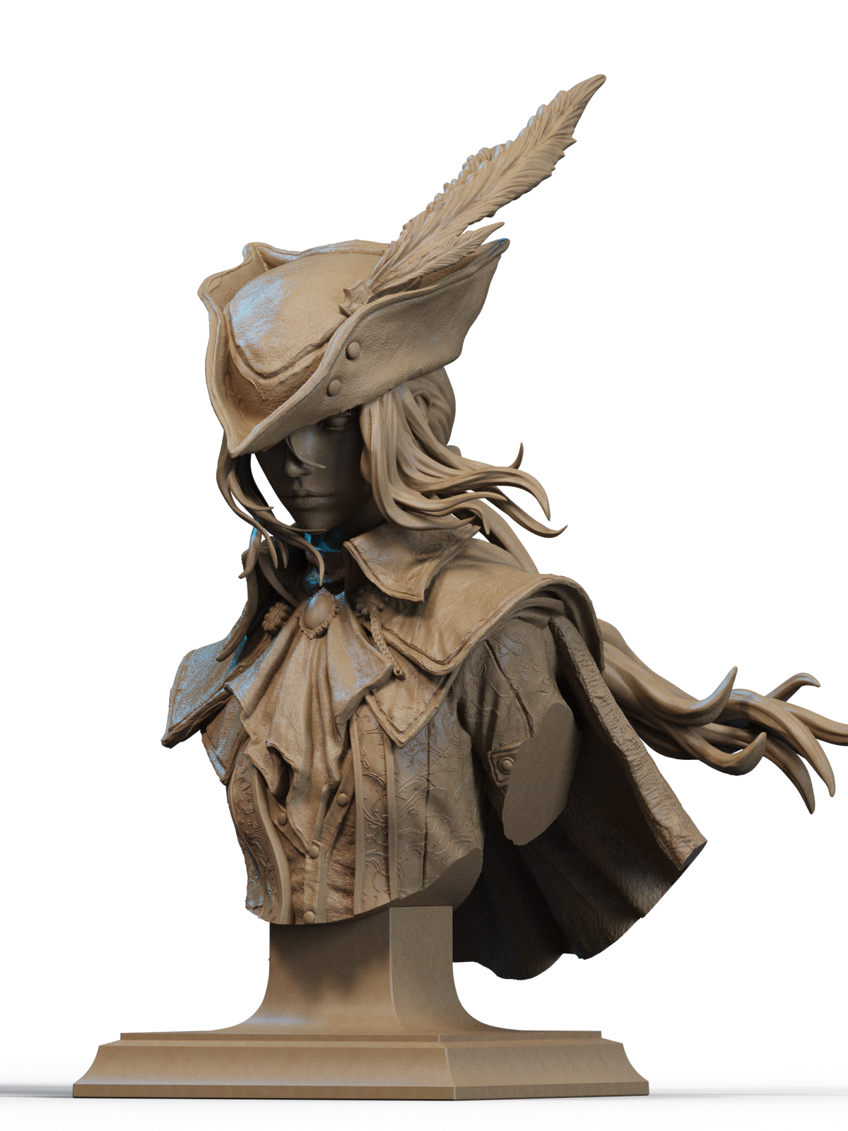 Aloy resin figure