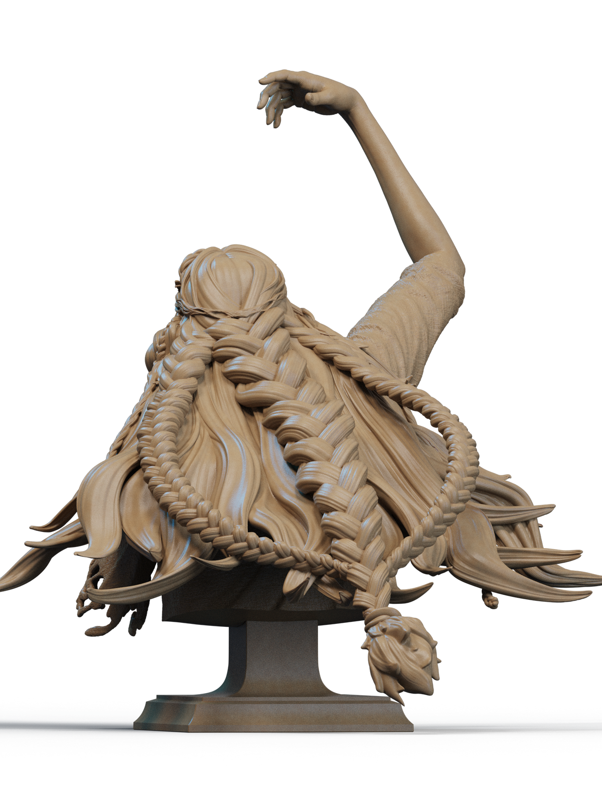 Aloy resin figure