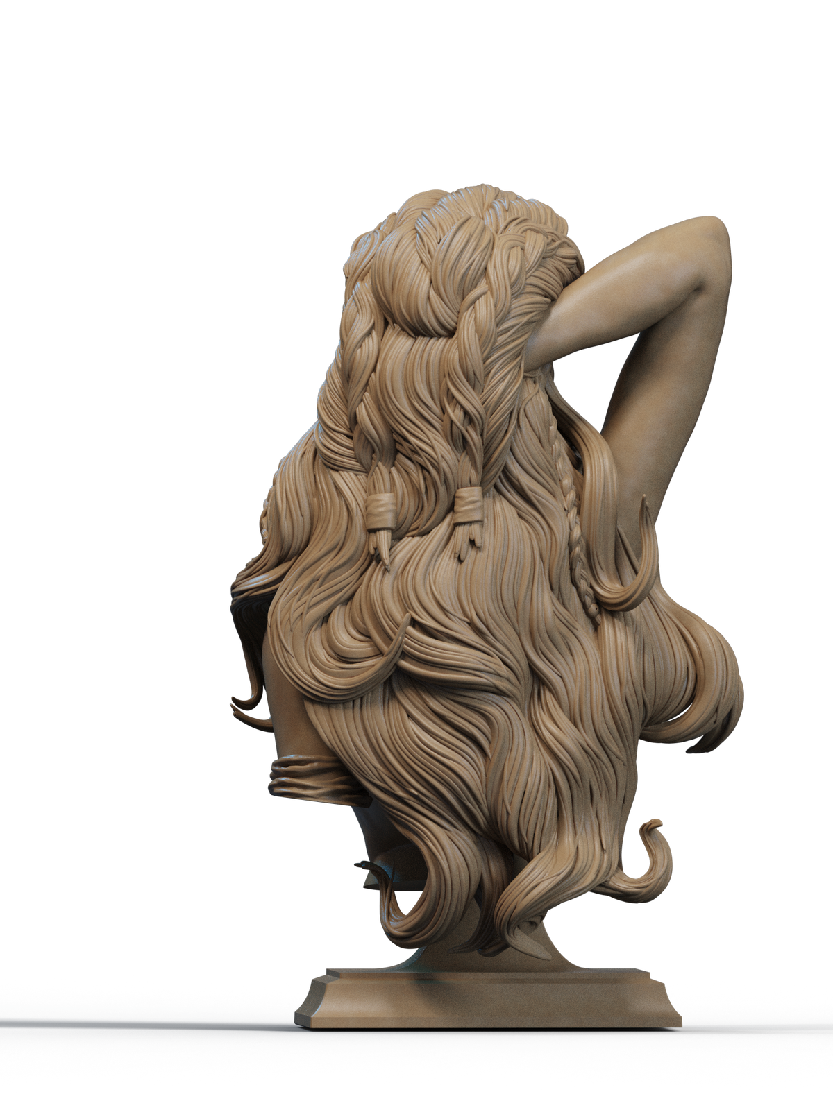 Aloy resin figure