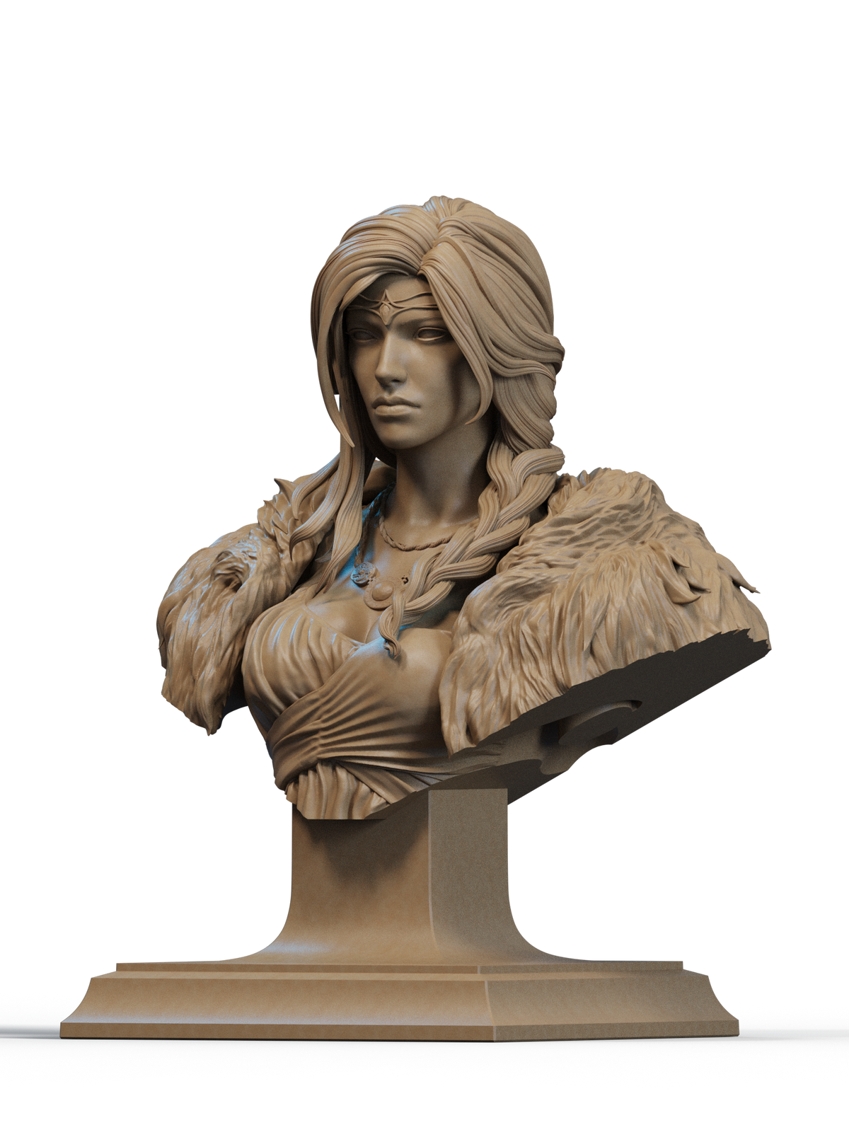 Aloy resin figure
