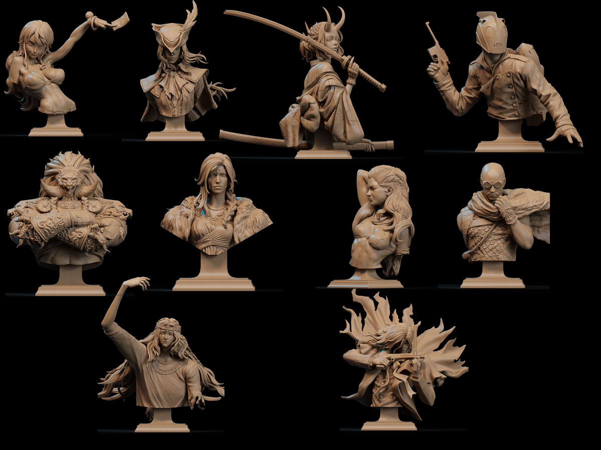 Alucard resin figure