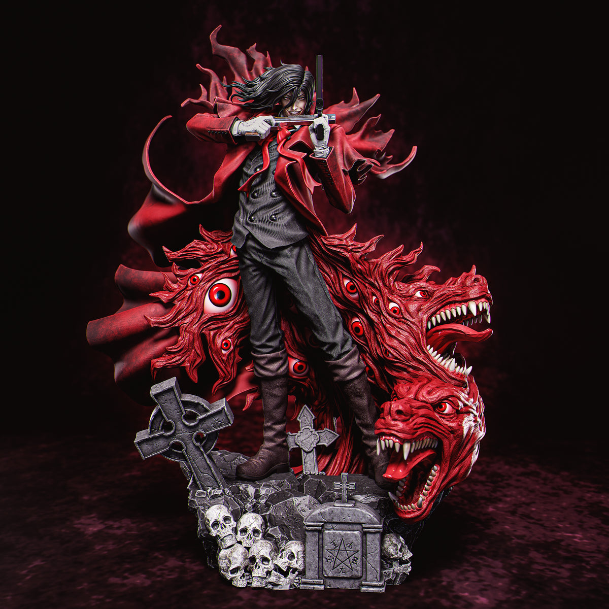 Alucard resin figure