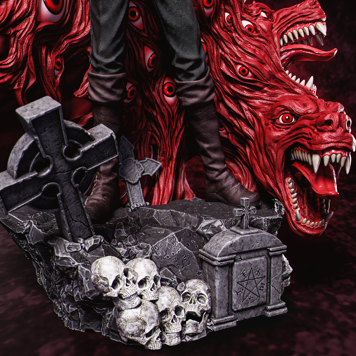 Alucard resin figure