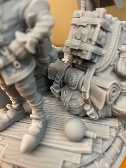 Alvynn the Alchemist (Version A) | 3D Printed Figure | Art Piece | Nerikson | Nerdy Creations