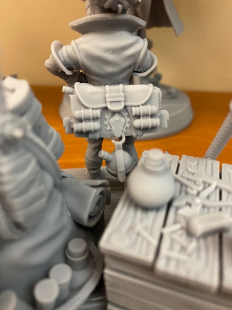 Alvynn the Alchemist (Version A) | 3D Printed Figure | Art Piece | Nerikson | Nerdy Creations